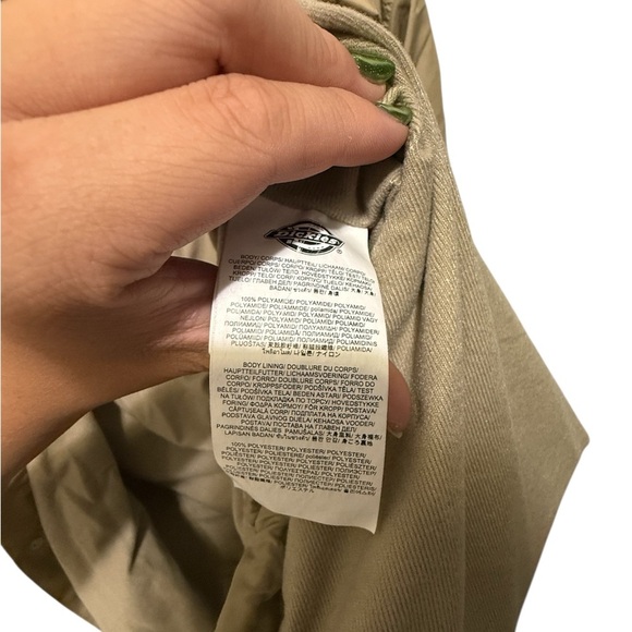 Dickies Men's Tan Windbreaker Jacket - Picture 6 of 9